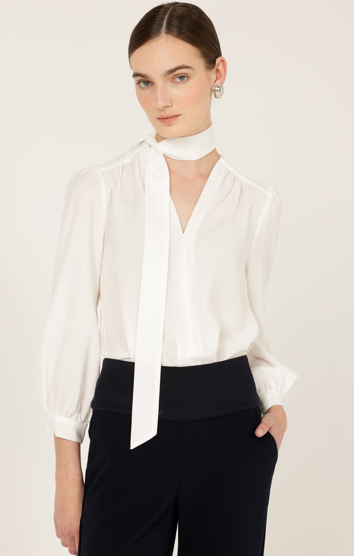 Tops Multi Occasion PRUDENCE BLOUSE IN IVORY