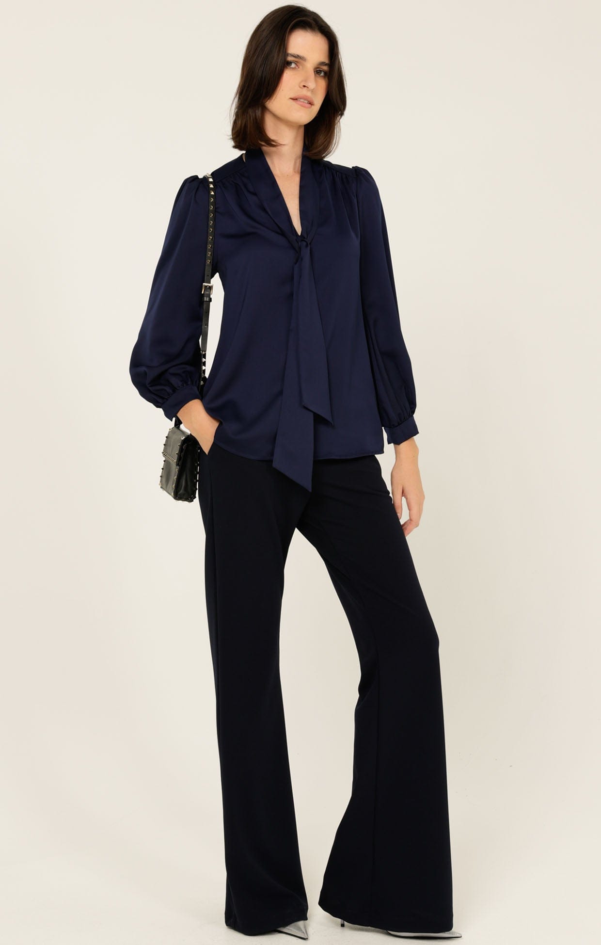 Tops Multi Occasion PRUDENCE BLOUSE IN NAVY