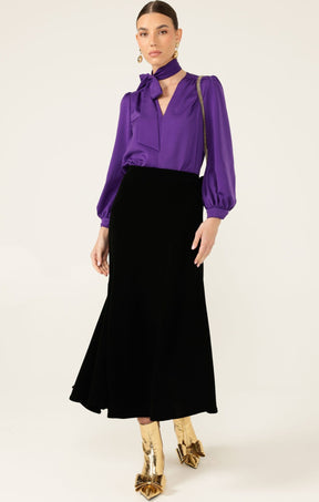 Tops Multi Occasion PRUDENCE BLOUSE IN VIOLET