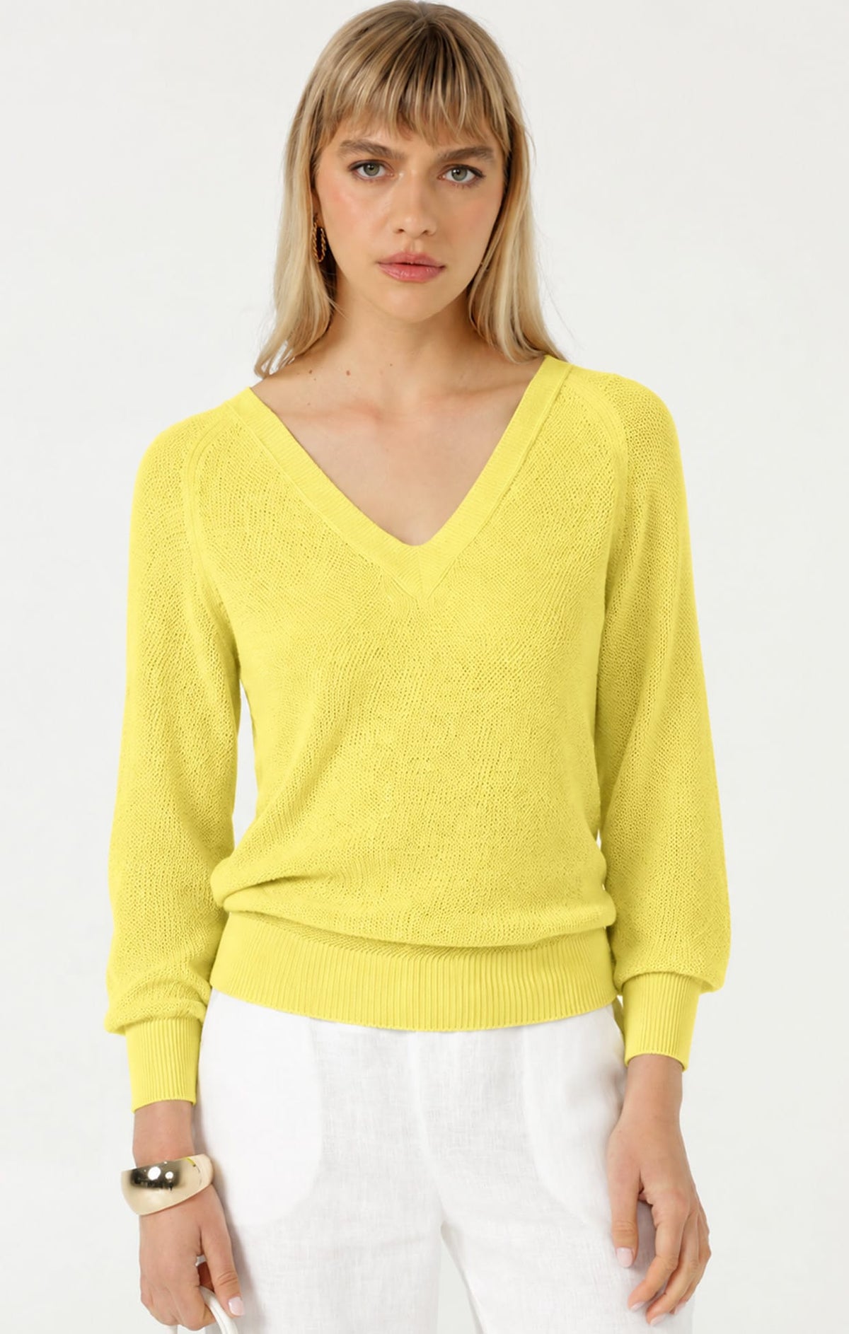 Knitwear ROSANNA KNIT TOP IN LEMON