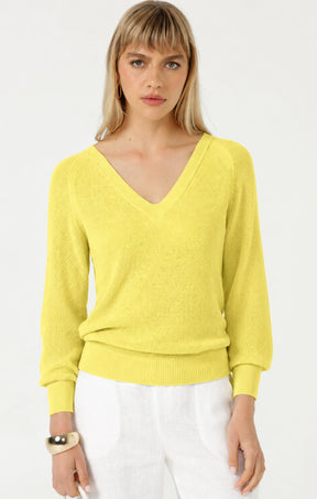 Knitwear ROSANNA KNIT TOP IN LEMON
