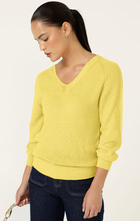 Knitwear ROSANNA KNIT TOP IN LEMON