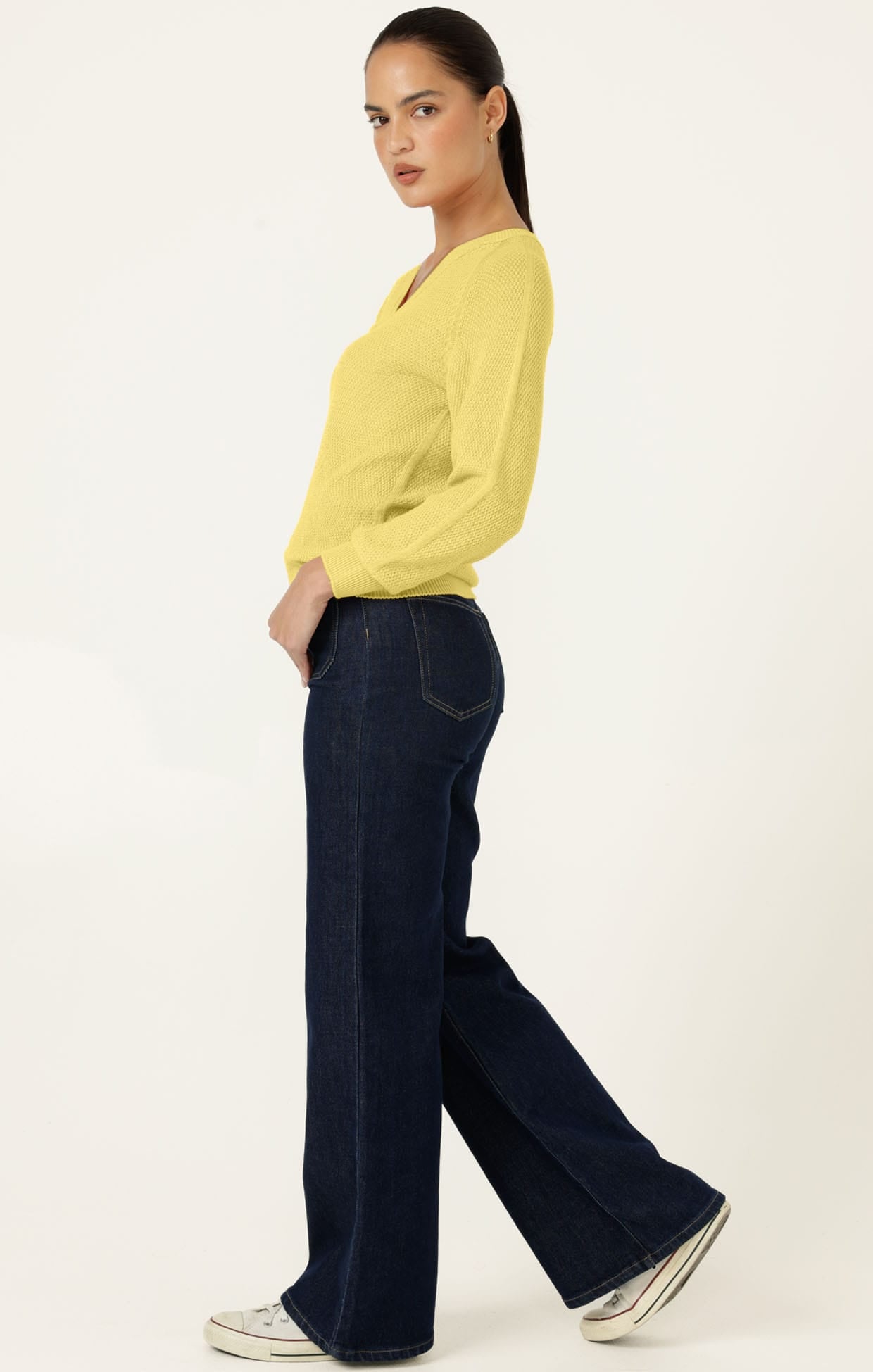 Knitwear ROSANNA KNIT TOP IN LEMON