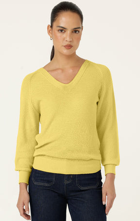 Knitwear ROSANNA KNIT TOP IN LEMON