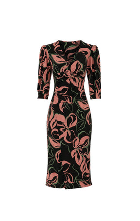 Dresses Multi Occasion ALLEGRA FAUX WRAP DRESS