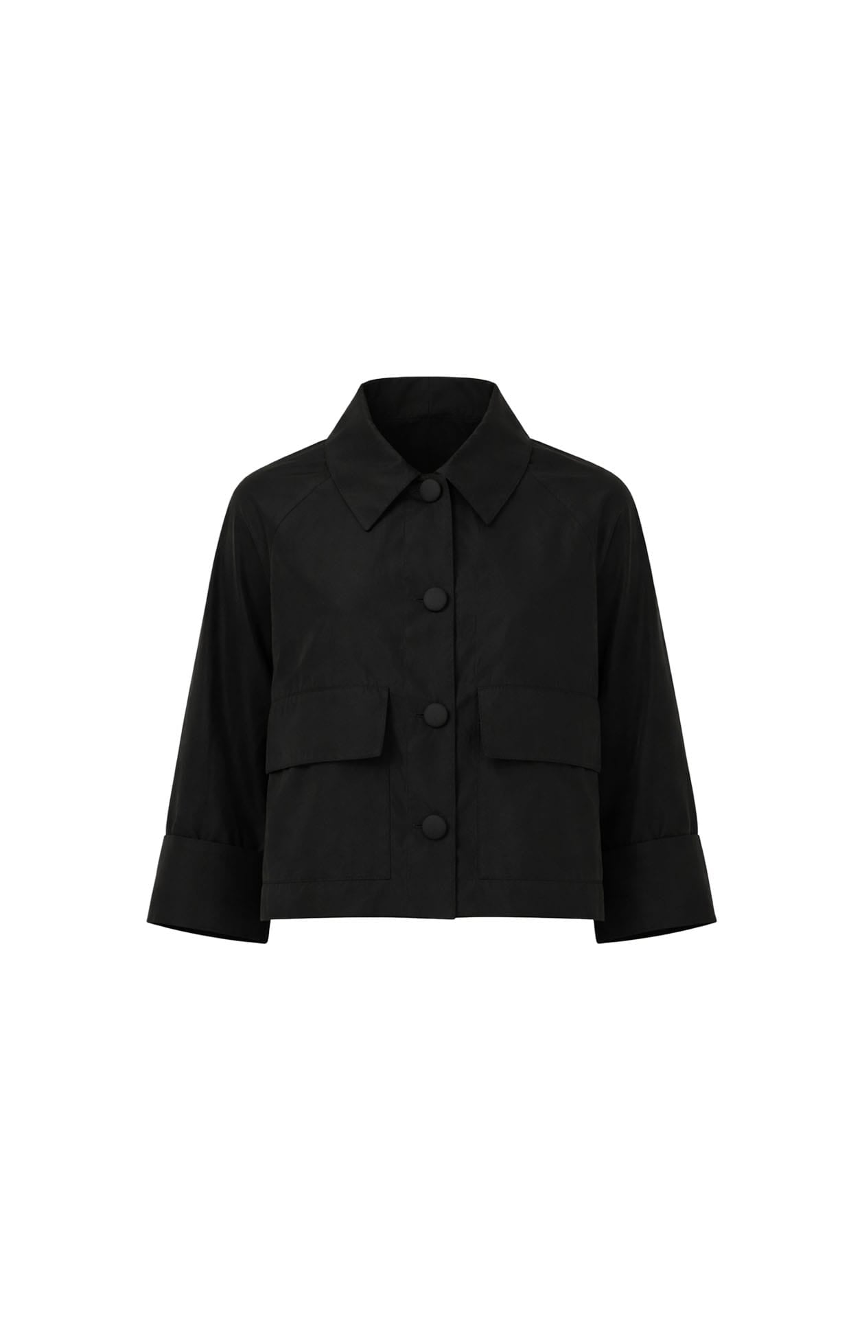 Jackets Multi Occasion BUTTON UP CROPPED JACKET