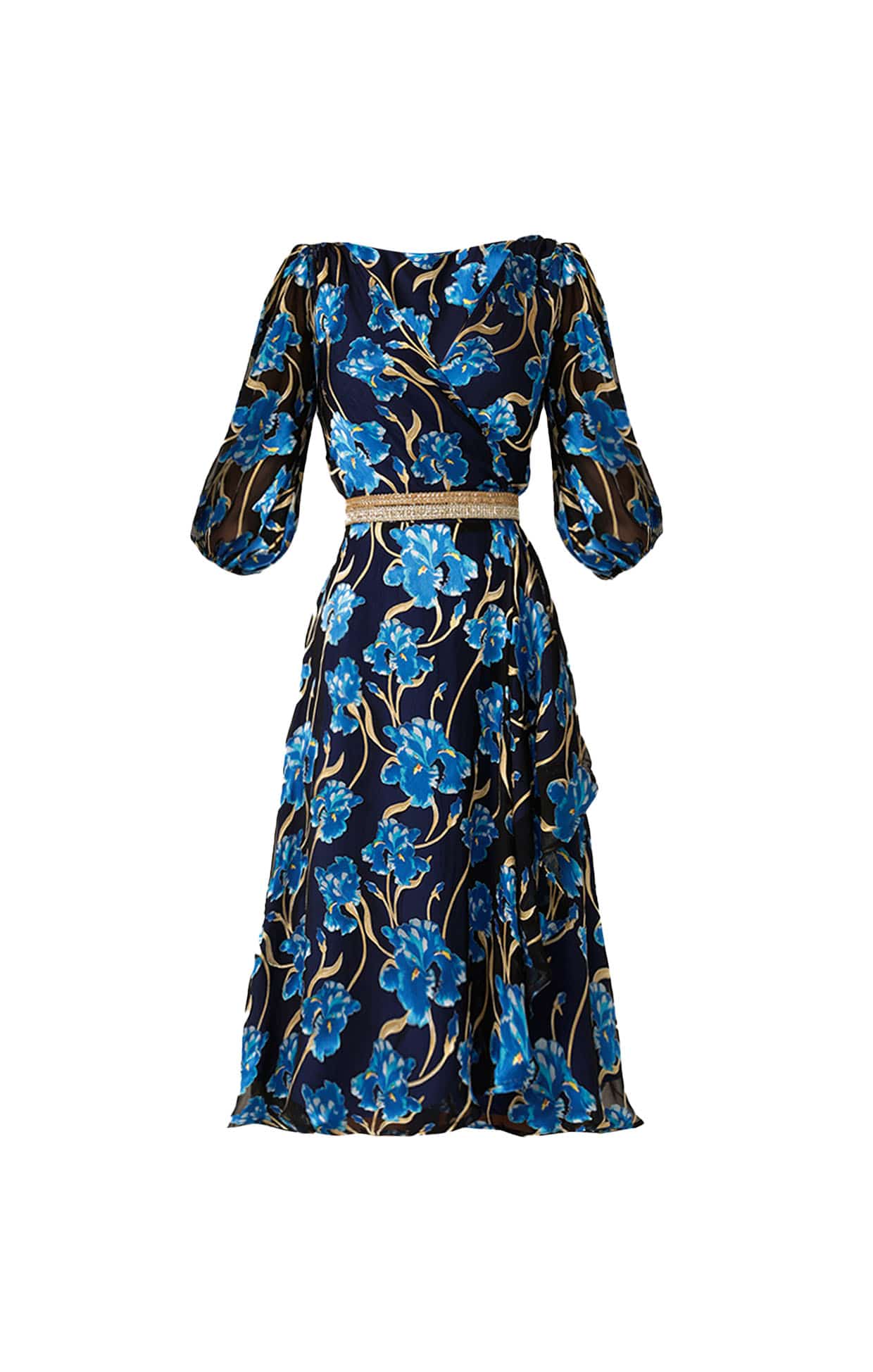 Dresses Events LINNEE WRAP MIDI DRESS