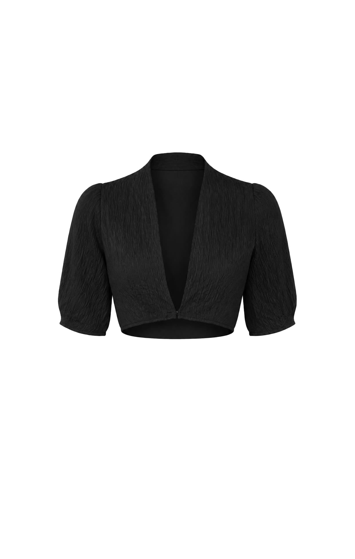 Jackets Multi Occasion TUCK SLEEVE JACKET IN BLACK