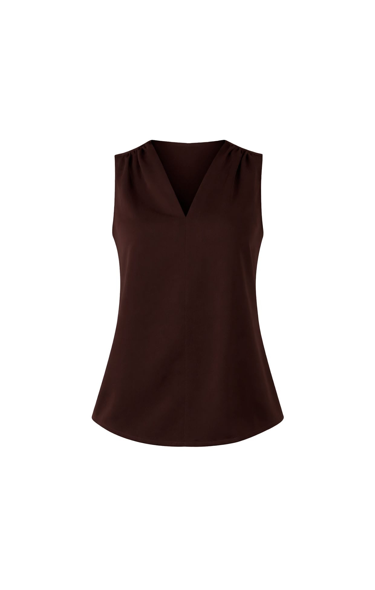 Tops Multi Occasion PIPER TOP IN CHOCOLATE