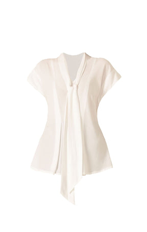 Tops Multi Occasion TIE FRONT BLOUSE