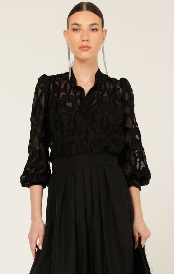 Tops Multi Occasion SALOME BLOUSE IN BLACK