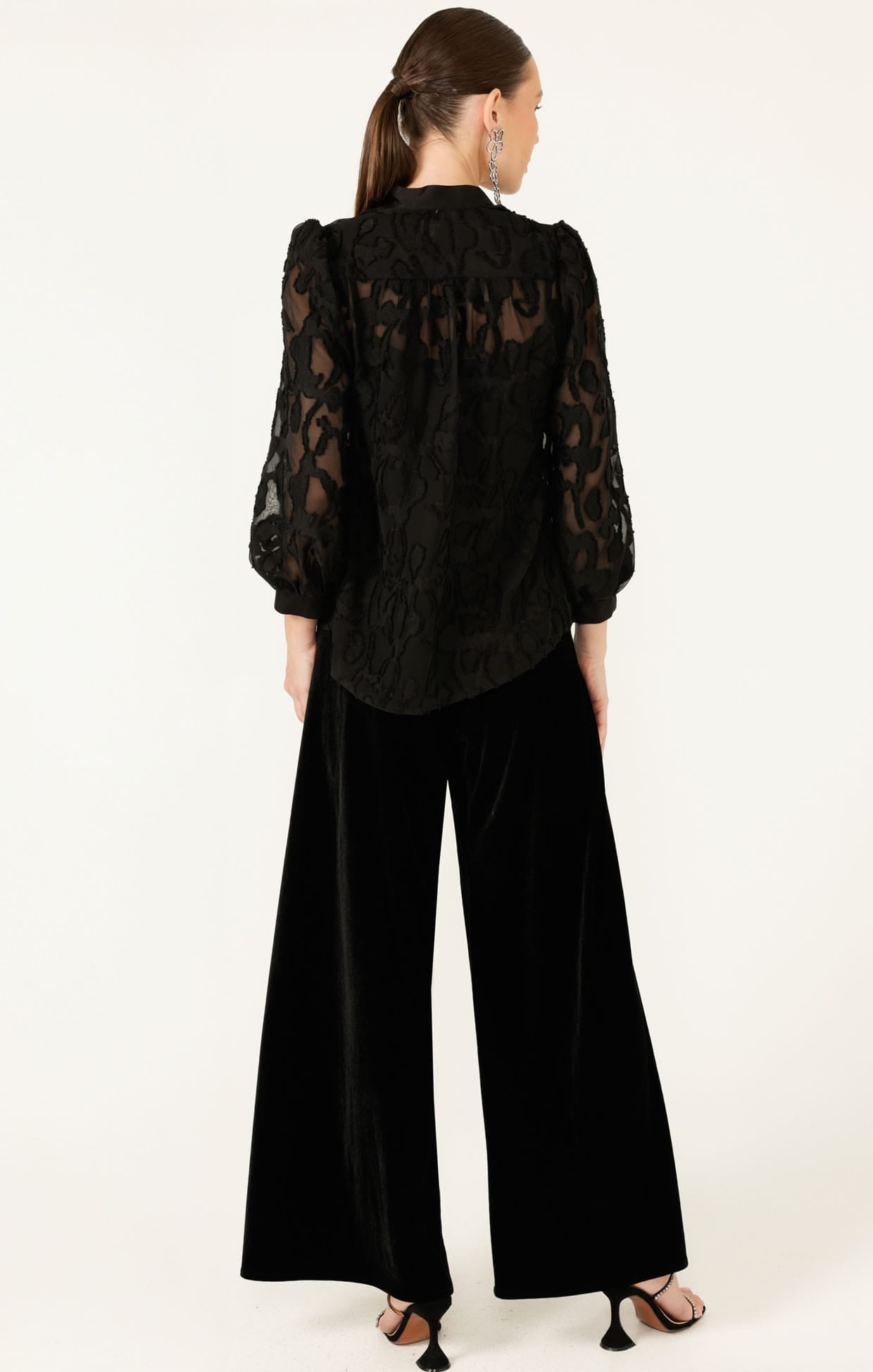 Pants Multi Occasion PLUSH PALAZZO PANT