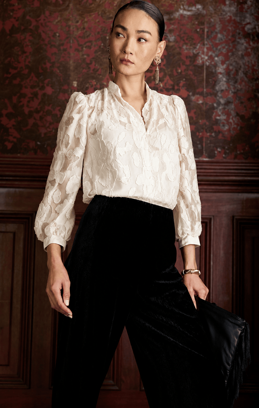 Tops Multi Occasion SALOME BLOUSE IN IVORY