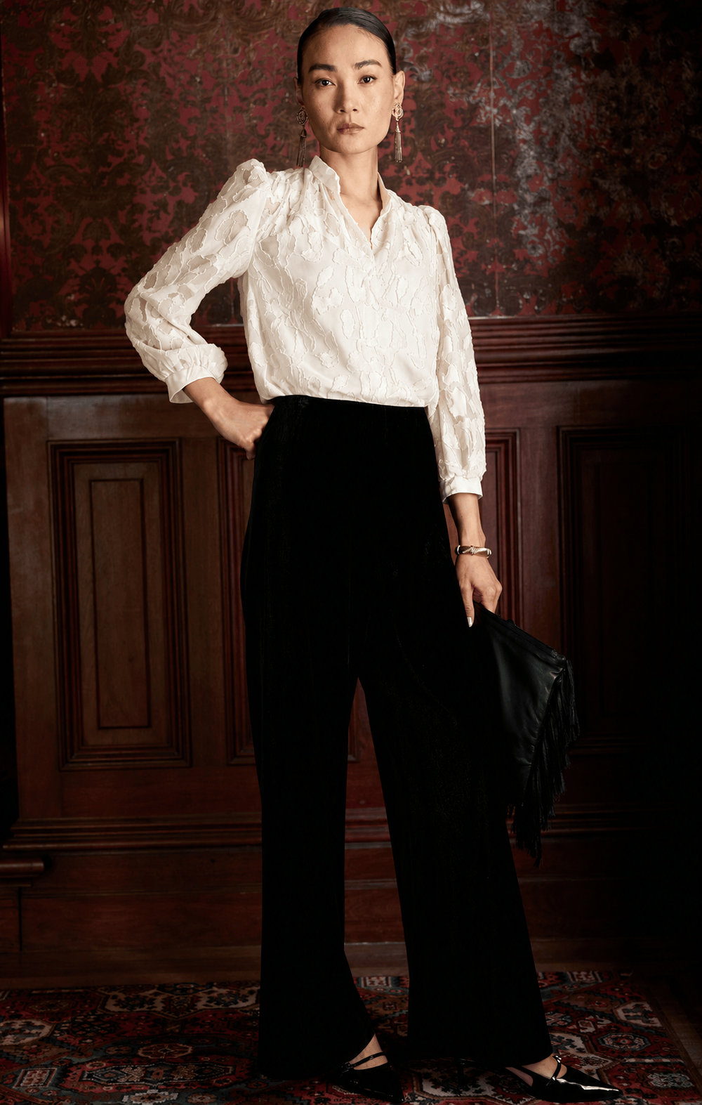 Pants Multi Occasion PLUSH PALAZZO PANT