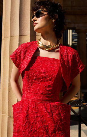 Dresses Multi Occasion SAMBA DRESS AND BOLERO SET