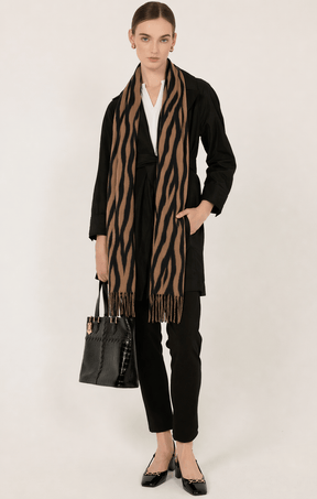 Scarves OS / ZEBRA SAVANNAH SCARF IN ZEBRA