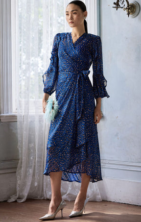 Dresses Multi Occasion SHONA MIDI WRAP DRESS
