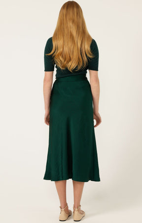 Skirts Multi Occasion LUXE BIAS MIDI SKIRT