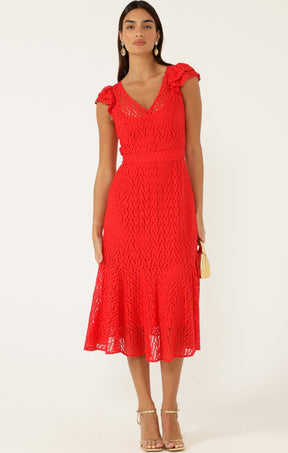 Dresses Events SIENNA SUNSET DRESS IN RED