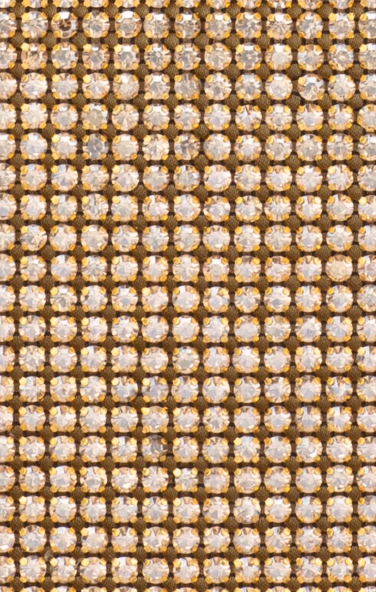 Bags OS / GOLD STEF CRYSTAL BOX CLUTCH BAG IN GOLD