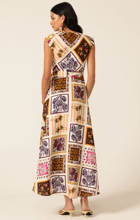 Dresses Multi Occasion SUNSET CHASE WRAP DRESS