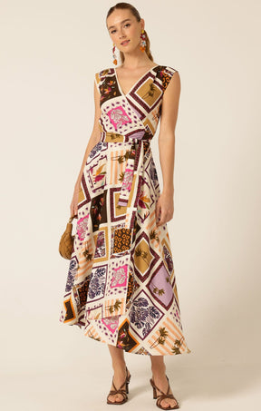 Dresses Multi Occasion SUNSET CHASE WRAP DRESS