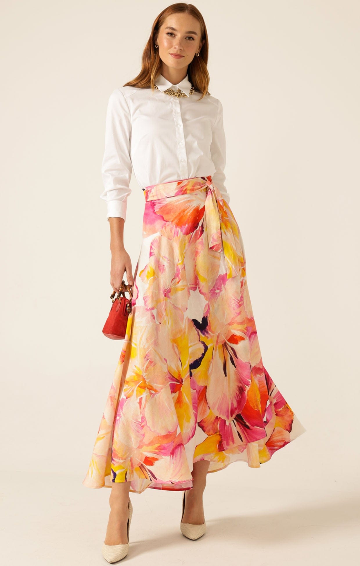 Skirts Multi Occasion SUNSPRITZ WRAP SKIRT