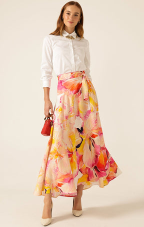 Skirts Multi Occasion SUNSPRITZ WRAP SKIRT