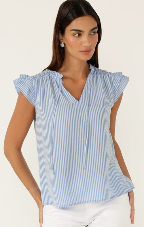 Tops Multi Occasion SWEET AS TOP IN ICE BLUE