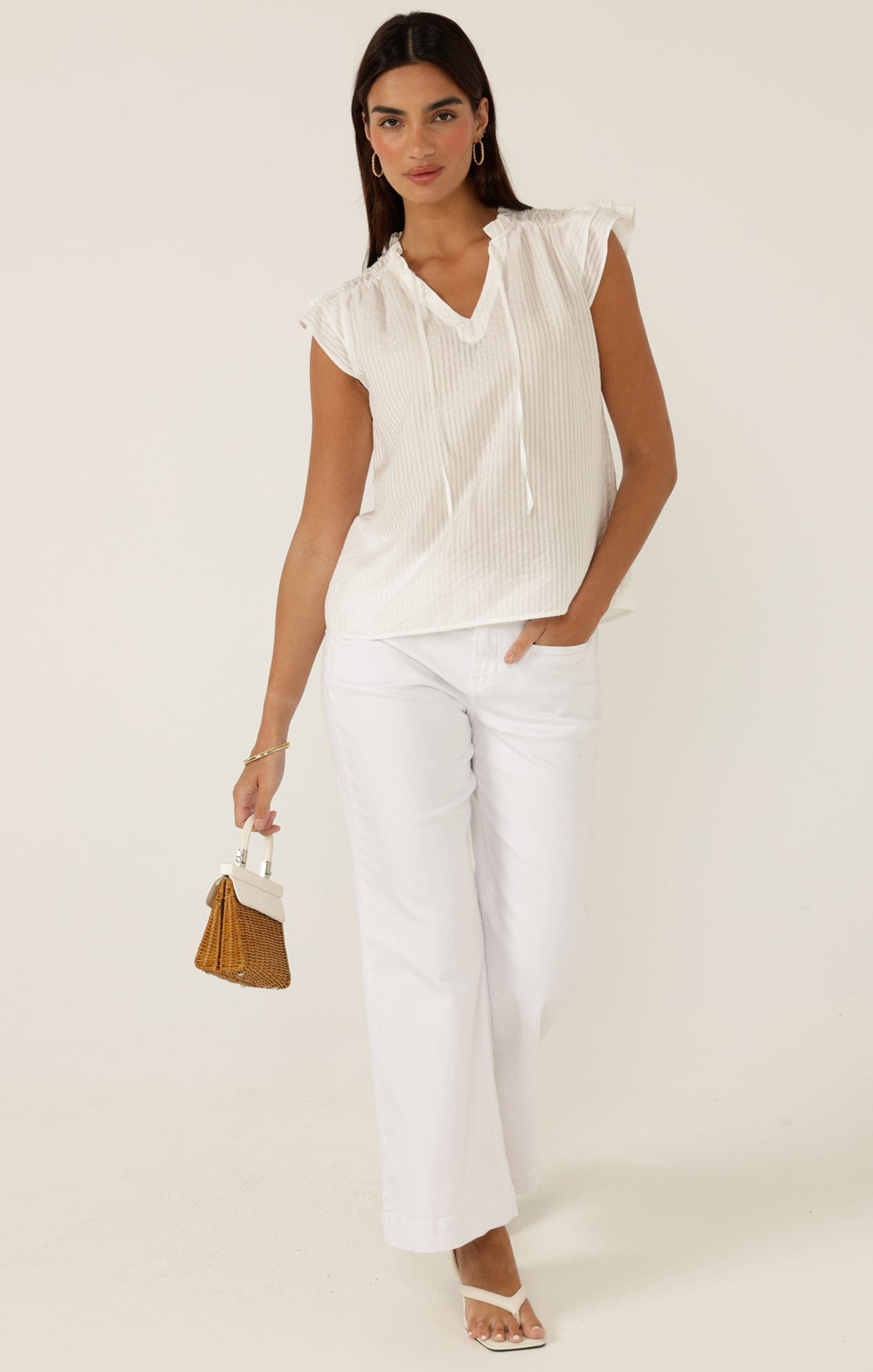 Tops Multi Occasion SWEET AS TOP IN WHITE
