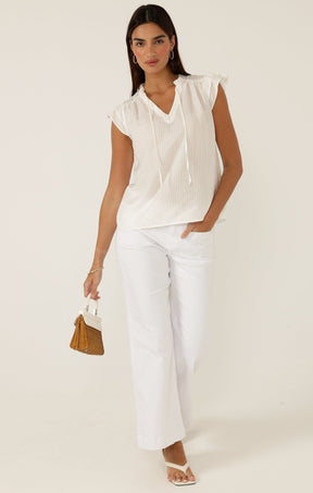 Tops Multi Occasion SWEET AS TOP IN WHITE