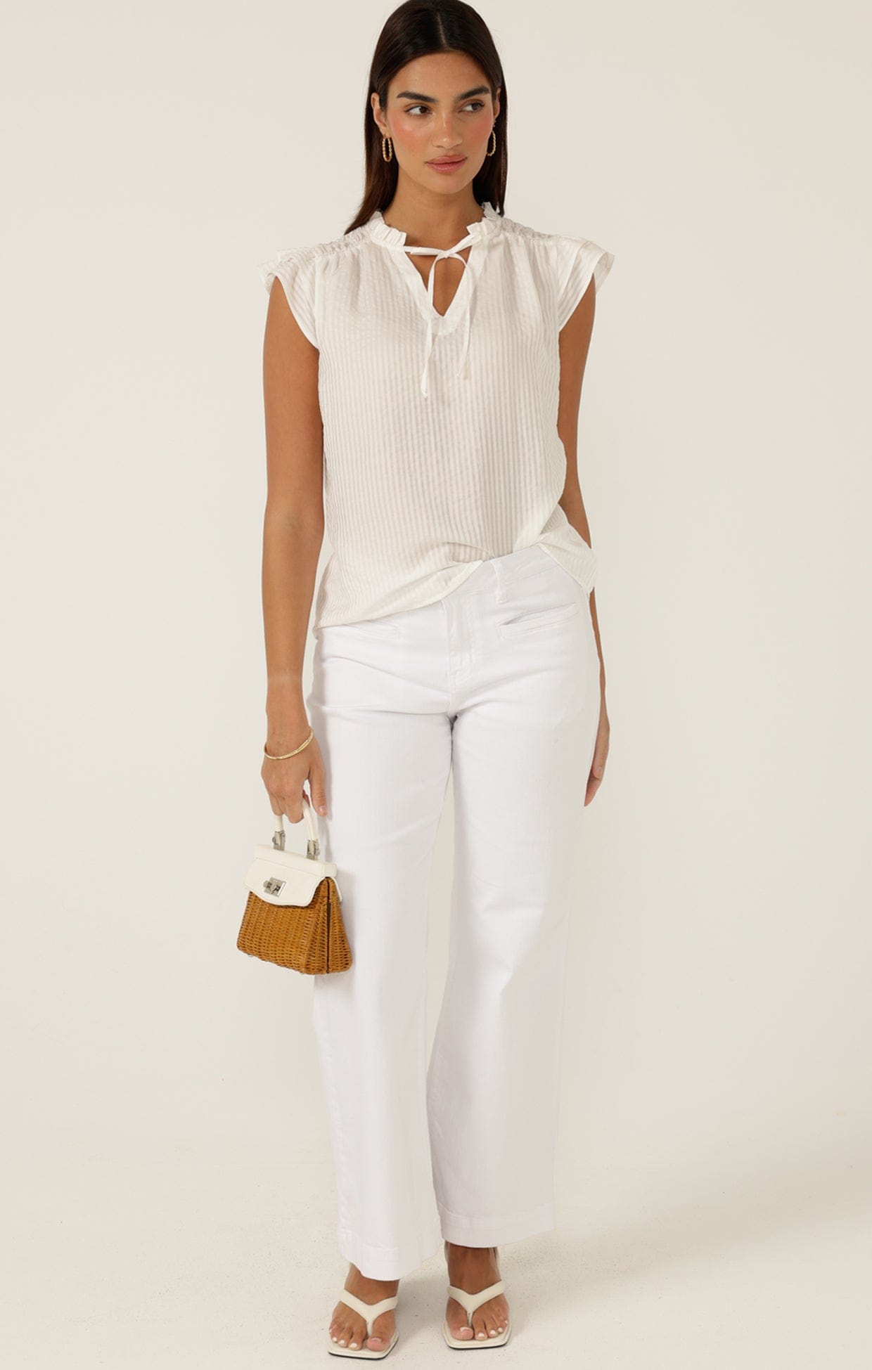 Tops Multi Occasion SWEET AS TOP IN WHITE