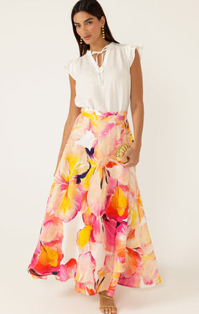 Skirts Multi Occasion SUNSPRITZ WRAP SKIRT
