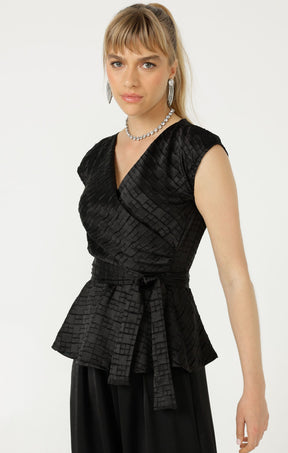 Tops Multi Occasion SYLVIA TOP IN BLACK