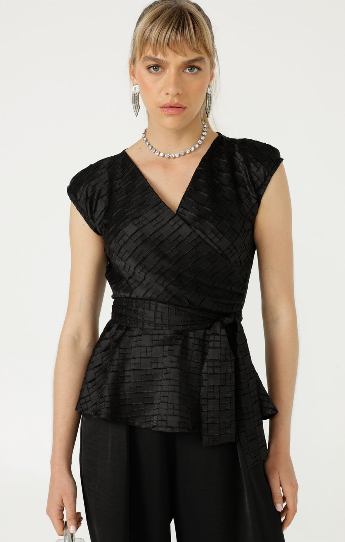 Tops Multi Occasion SYLVIA TOP IN BLACK