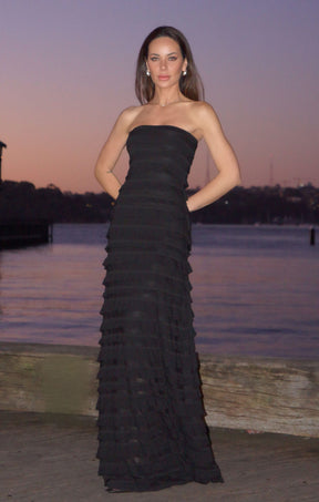 MADDISON MAXI DRESS IN BLACK