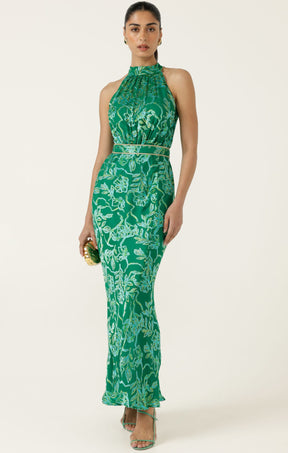 Dresses Events TESSA HALTER BIAS DRESS