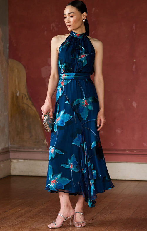 Dresses Events TOPAZ TESTIMONY MIDI DRESS