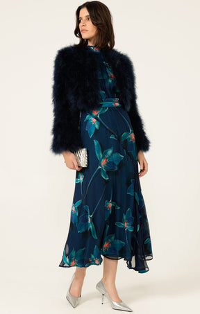 Dresses Events TOPAZ TESTIMONY MIDI DRESS