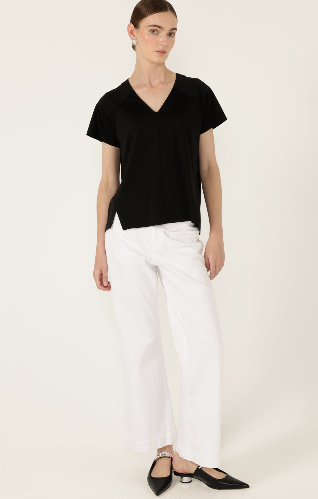 Tops UNDER CONTROL TOP IN BLACK