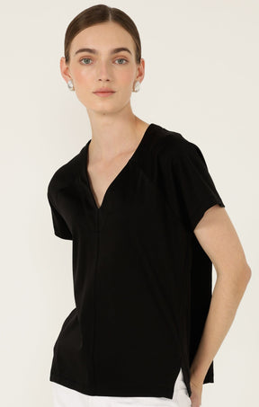 Tops UNDER CONTROL TOP IN BLACK