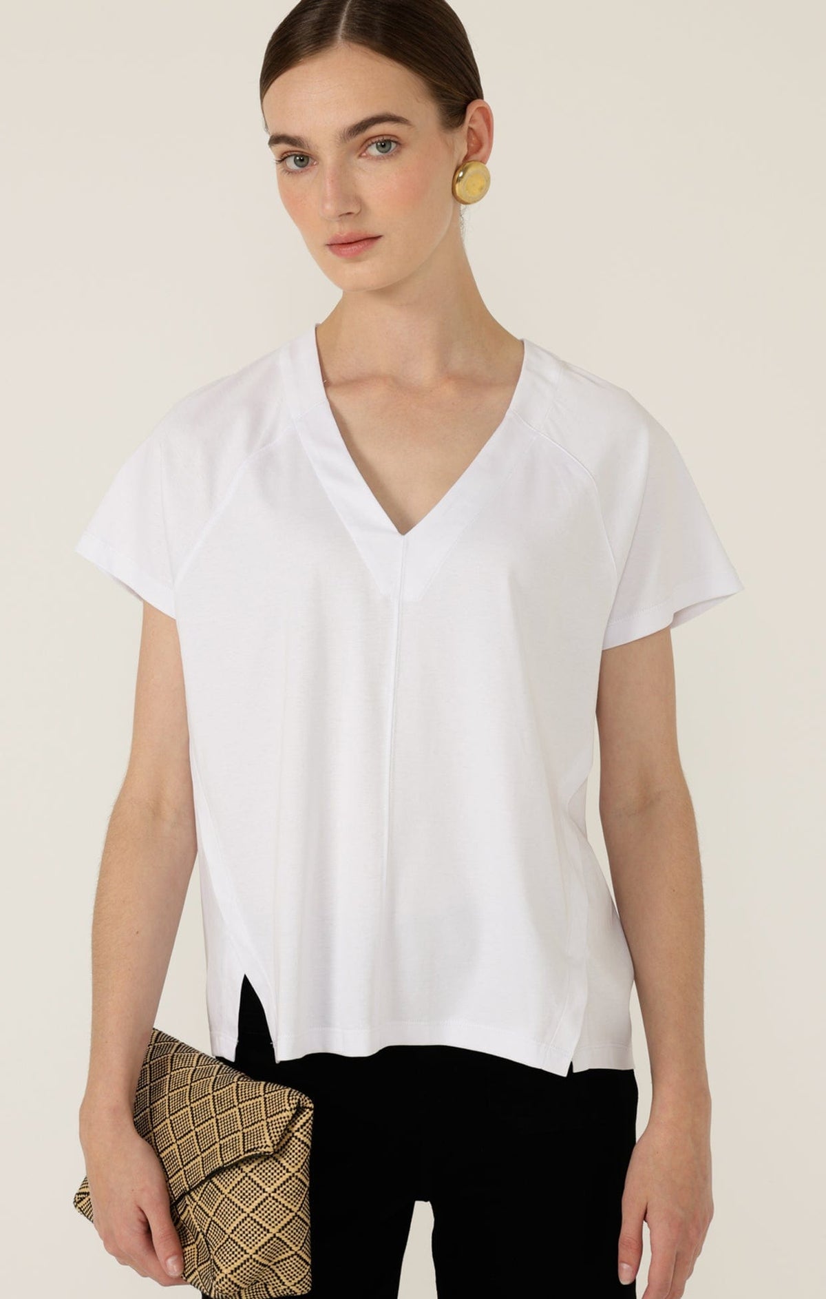 Tops UNDER CONTROL TOP IN WHITE