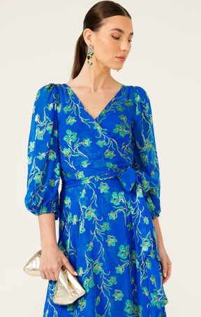 Dresses Events WATER LILY WRAP DRESS