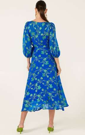 Dresses Events WATER LILY WRAP DRESS