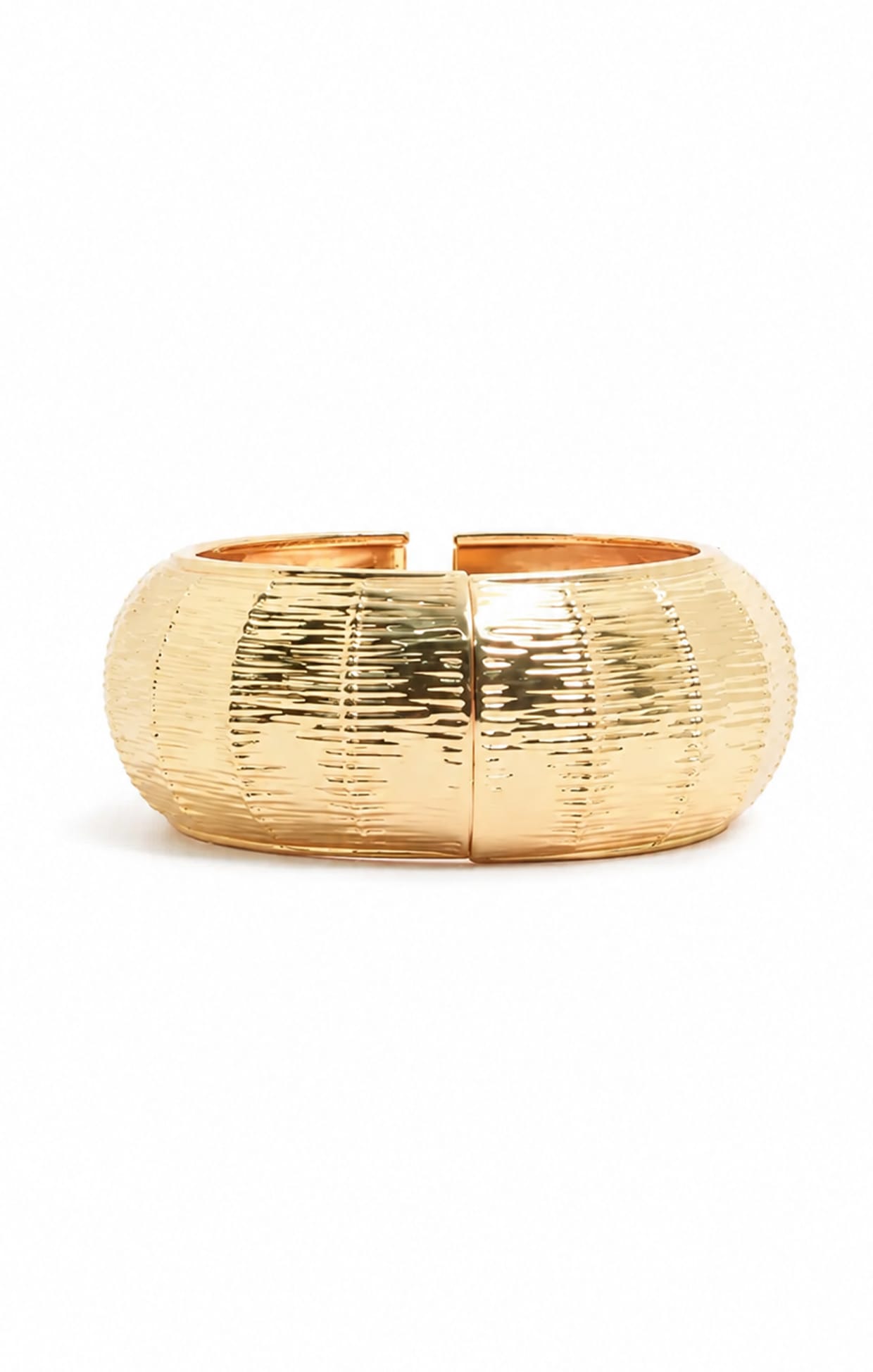 WEAVE CUFF IN GOLD