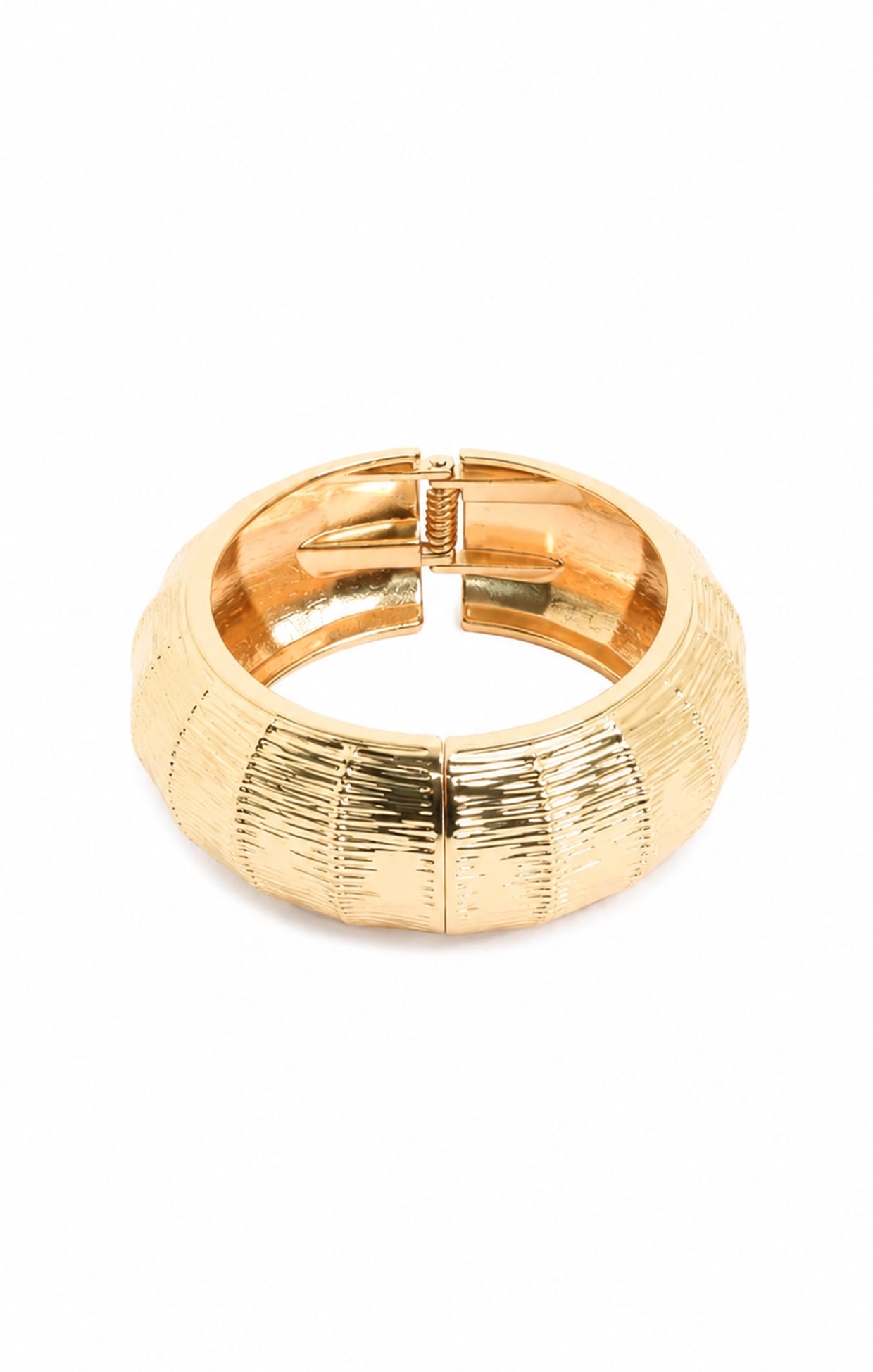 WEAVE CUFF IN GOLD