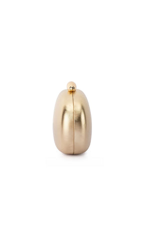 Bags OS / GOLD YUZU OVAL CLUTCH IN GOLD