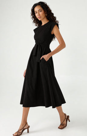 Dresses Multi Occasion ZIP FRONT FIT AND FLARE DRESS