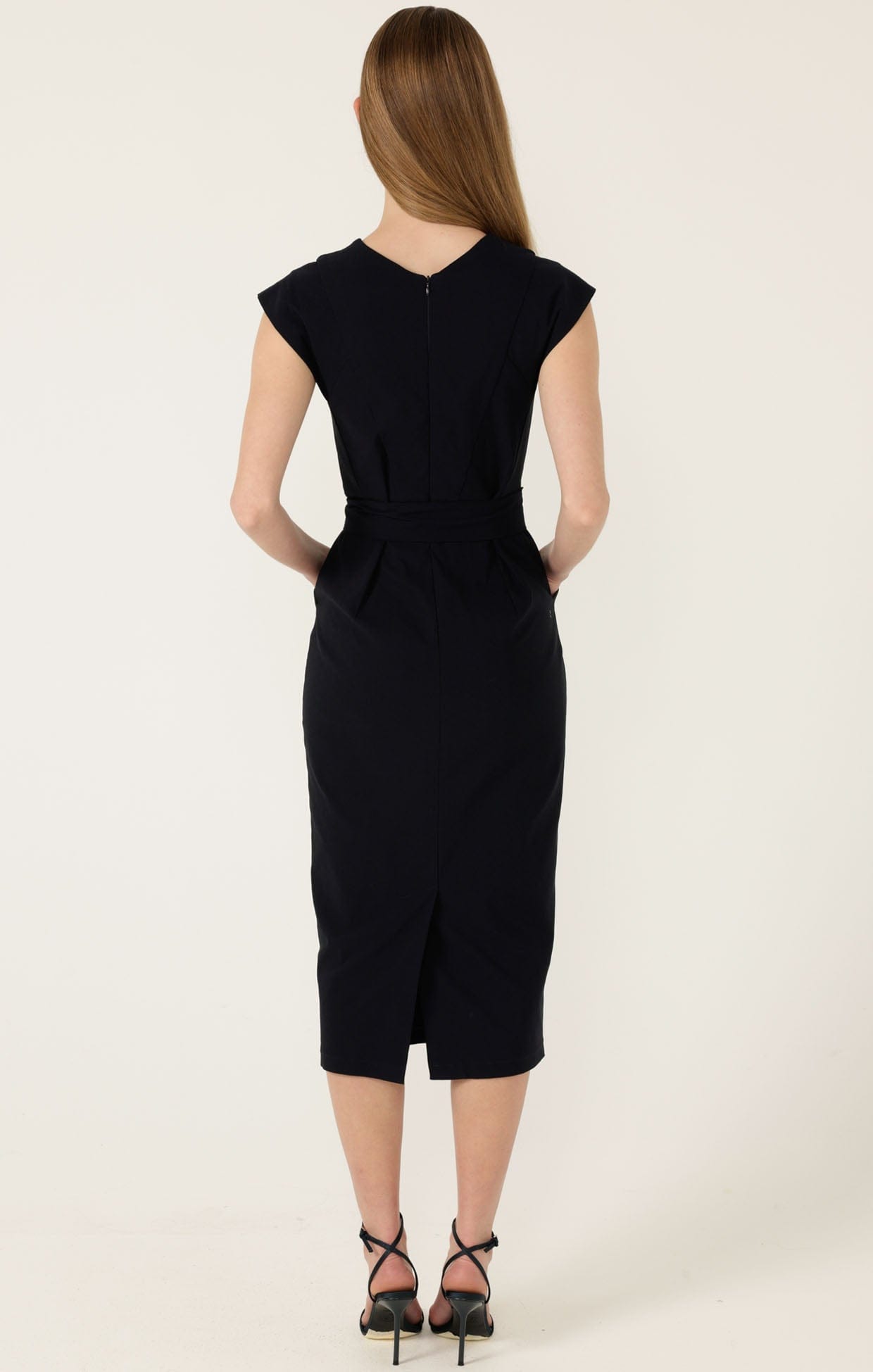 Dresses ZIP FRONT FITTED DRESS