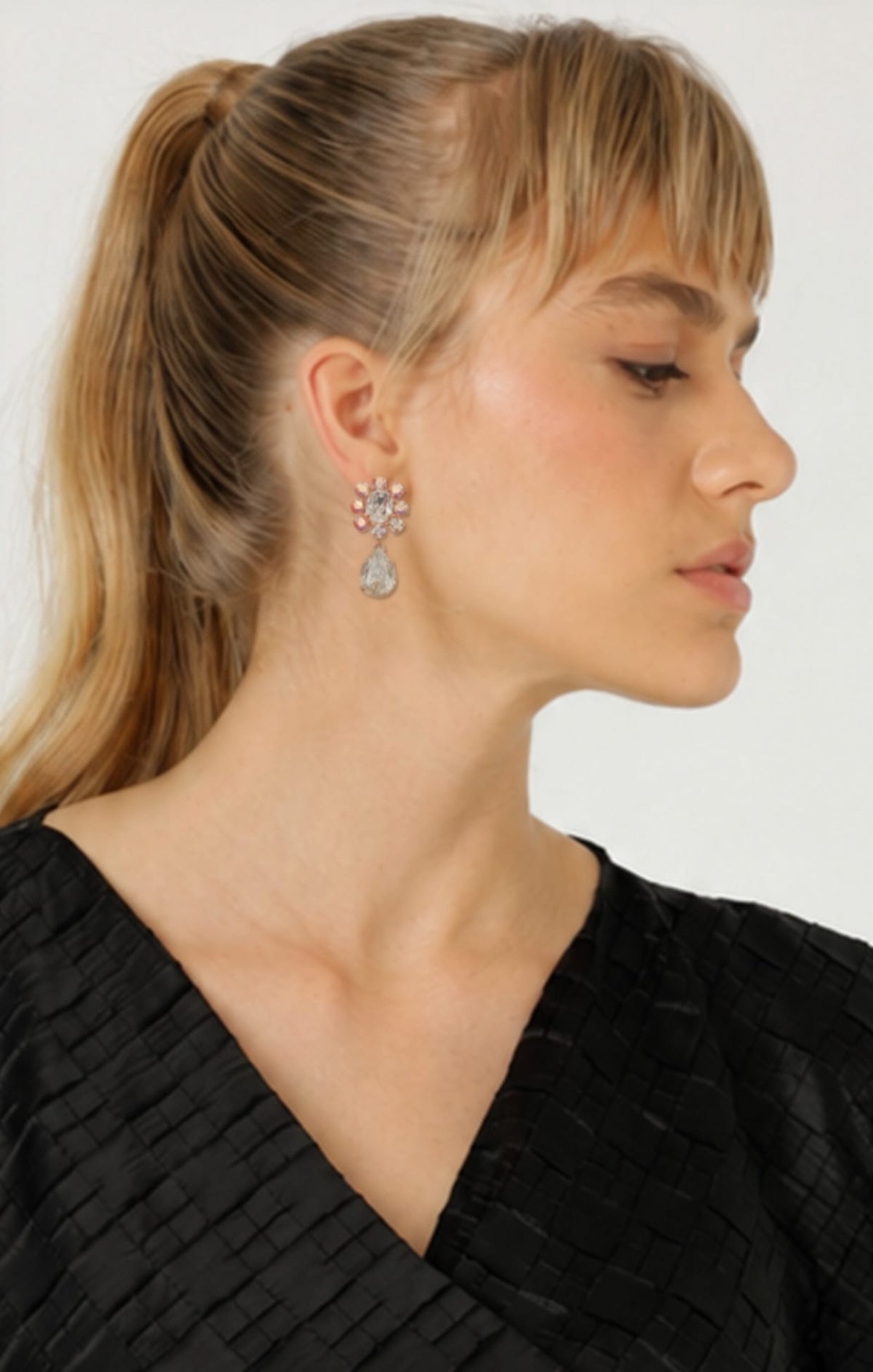 ACCESSORIES Earrings One Size / Neutral ZURICH EARRINGS IN CRYSTAL